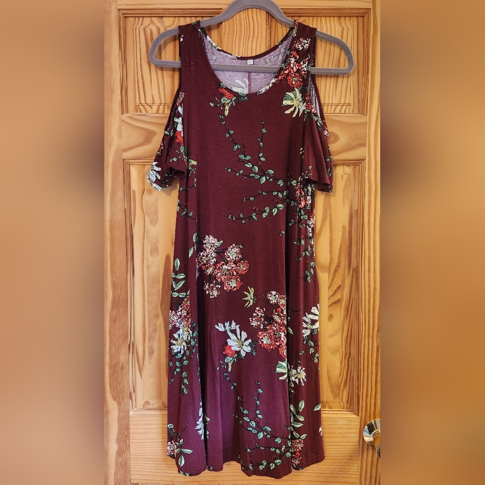 Cold Shoulder dress by Maurices